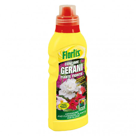 CONCIME LIQUIDO  GERANI E PIANTE FIORITE  Gr. 570