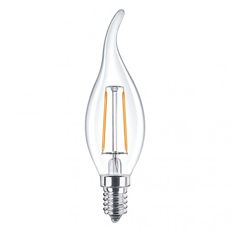 LAMPADA LED A FILAMENTO  FIAMMA  CALDA 2700K  4W uguale a 35W E14 - 470 lm