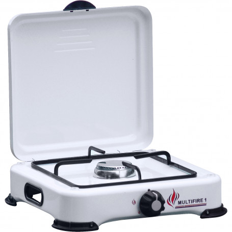 FORNELLO A GAS 1 FUOCO C\COPERCHIO CAMPING MULTIFIRE 1