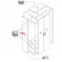 ZZ-FIANCO A X KIT ARMADIO\SCARP. 2A CM.70X36X181H BIANCA