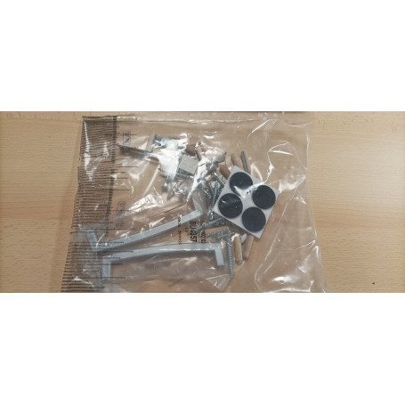 ZZ-ACCESSORI MONTAGGIO X KIT ARMADIO\SCARP. 2A CM.70X36X181H BIANCA