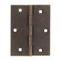 CERNIERA FRESATA PIANA OTTONE BRONZ 70X55 MM