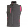 GILET  UNIVERSE LADY  taglia M - colore grey fucsia