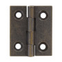 CERNIERA FRESATA PIANA OTTONE BRONZ 30X25 MM