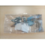 ZZ-ACCESSORI MONTAGGIO X KIT SCARPIERA 3R. LACCATO BIANCO 65X25X100