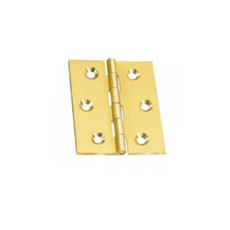 CERNIERA FRESATA PIANA OTTONE SATIN 70X55 MM