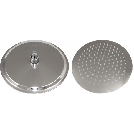 SOFFIONE DOCCIA INOX TONDO DIAM. CM.20
