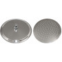 SOFFIONE DOCCIA INOX TONDO DIAM. CM.25