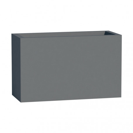 VASO RETTANGOLARE  FLOWERPOT  grigio