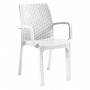 SEDIA IN POLIPROPILENE  VERONA ARMCHAIR  bianco