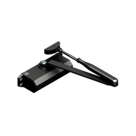 DOM COMPACT 1000 CHIUDIPORTA C\FERMO MAX 80 KG NERO