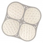 TAPPETO ANTISCIVOLO MASSAGGIANTE  RELAX  cm 53 x 53