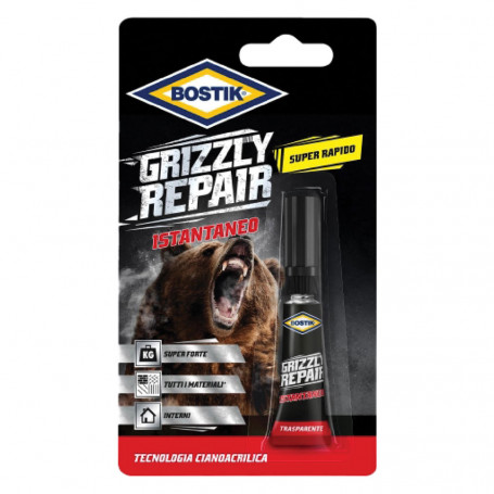 ADESIVO ISTANTANEO  GRIZZLY REPAIR  gr. 3