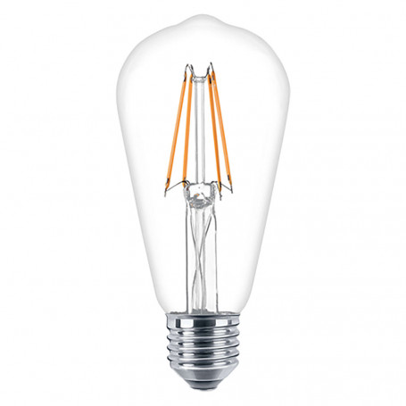 LAMPADA LED A FILAMENTO  BULBO  CALDA 2700K  8W uguale a 75W E27 - 1055 lm