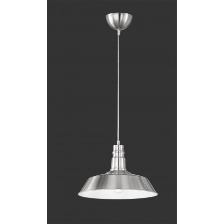 LAMPADA SOSPENSIONE WILL METALLO ACCIAIO SAT. D.36