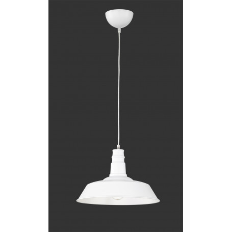 LAMPADA SOSPENSIONE WILL METALLO BIANCO D.36