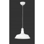LAMPADA SOSPENSIONE WILL METALLO BIANCO D.36