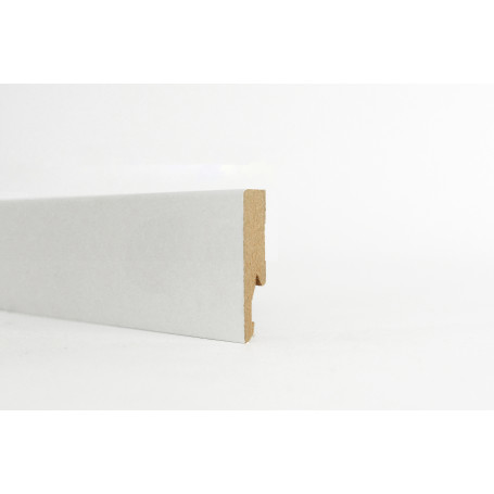 BATTISCOPA IN MDF BIANCO MM.14X60X2400