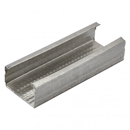 MONTANTE TIPO  C  PER CONTROSOFFITTI mm 27 x 49 - mt 4