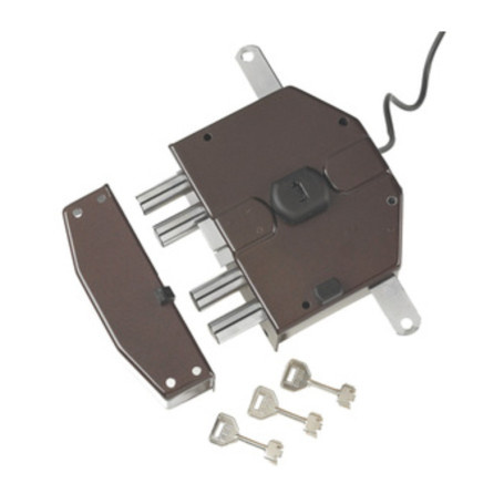 SERRATURA ELETTRICA SEGRETA DX C\CILIN 60 MM S\ASTE