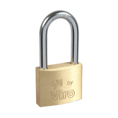 VIRO 555.49 LUCCHETTO FAI ARCO LUNGO 50MM OTTONE