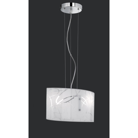 LAMPADA SOSPENSIONE SPIRELLI DEC.CERCHI CM 40 E27