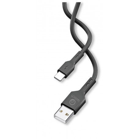 CAVO USB FLESSIBILE NERO 1M LIGHTNING