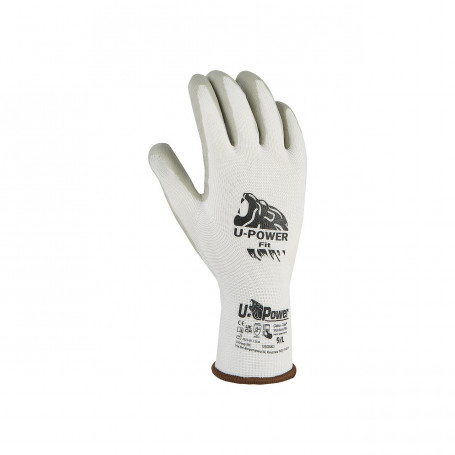 U-POWER GUANTI FIT BIANCO GRIGIO TAGLIA 10