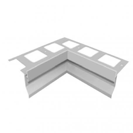 ANGOLARE INTERNO PER GOCCIOLATOIO BALCONI/TERRAZZE  TOP  in alluminio