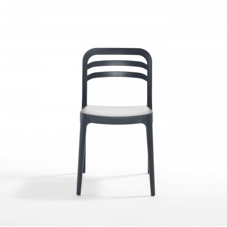 SEDIA C\BRACCIOLI ASPEN NERA
