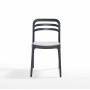 SEDIA C\BRACCIOLI ASPEN NERA