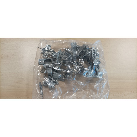 ZZ-BUSTA CERNIERE X KIT BUFFET ELVEZIA ROVERE\BIANCO LACCATO