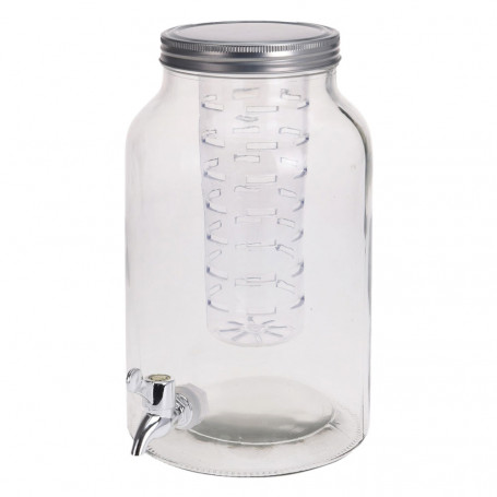 CARAFFA DISPENSER CON TAPPO A VITE 4 litri