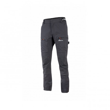 U-POWER PANTALONE ESTIVO HARMONY SLIM GRIGIO TG.L