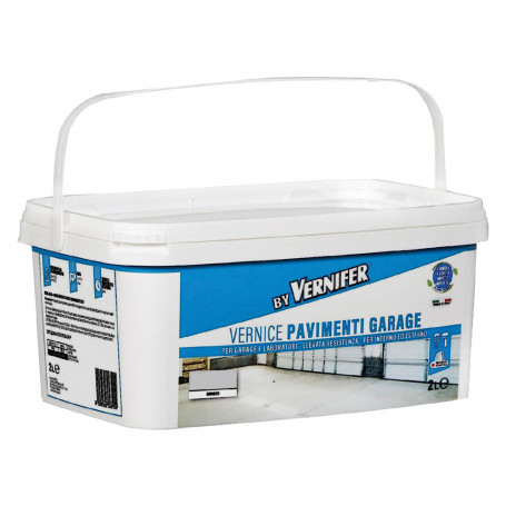 VERNICE BASE ACQUA PAVIMENTI GARAGE  VERNIFER  Lt. 2 - grigio (4815)