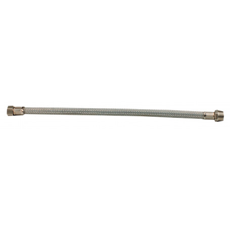 PL FLESSIBILI INOX M. 3\8 F. 1\2 CM. 30  (PZ.2)