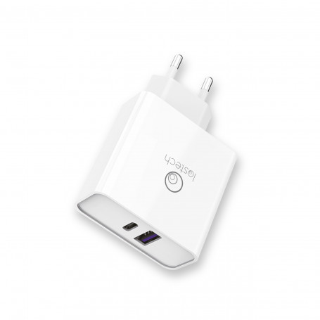 CARICATORE RAPIDO 60W LOSTECH LS-Z64 CON PRESE USB-A E USB-C