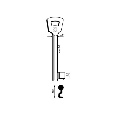 CHIAVI SILCA PATENT 1NFHL ZAMA