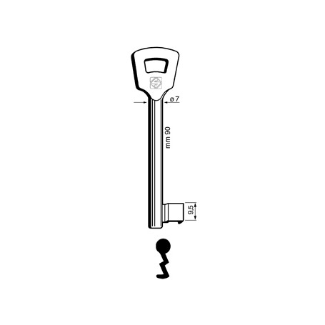 CHIAVI SILCA PATENT 8NFHL ZAMA