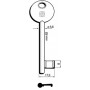 CHIAVI SILCA PATENT BONAITI DISPARI 6P3S BZ