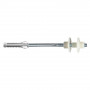 TASSELLO FISSAGGIO LAVABI E SANITARI A PARETE  WD   120   diametro  12 x 60 - M10 x 120 mm