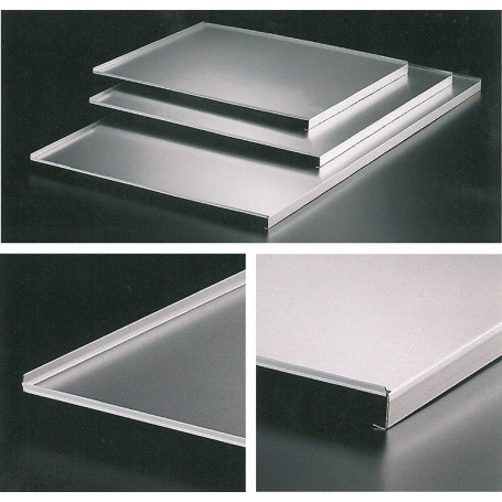 SOTTOLAVELLO ALLUMINIO PER  CUCINA 1164X510X18 MM