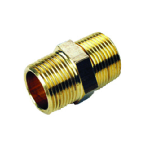 IDRAULICA - VITE DOPPIA 280 OTTONE GIALLO D 3\4