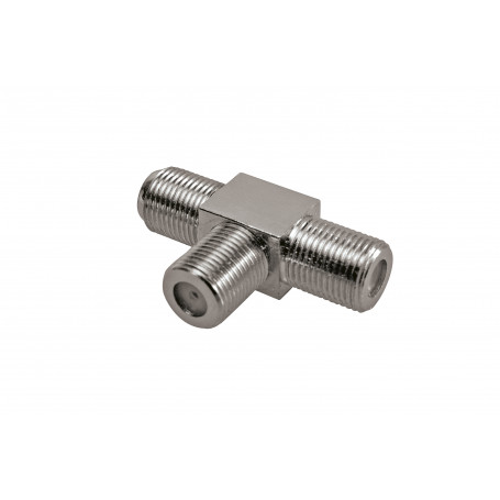 ADATTATORE TRIPLO PER SPINE TIPO F CAVO SAT