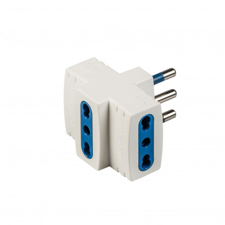 POLYPOOL PP0452X ADATTATORE TRIPLO 16A-3PR.BIP