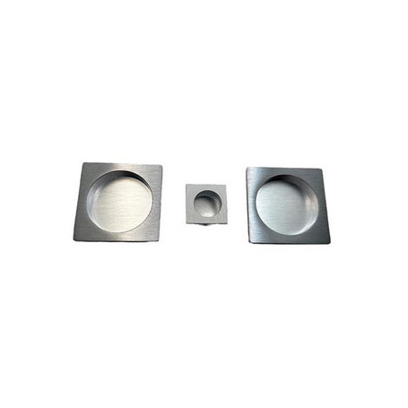 KIT MANIGLIE QUADRO CIECO PORTE SCORREVOLI CROMO