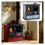 TERMOCUCINA A LEGNA  TERMOROSA DSA 4.0  Colore petra naturale