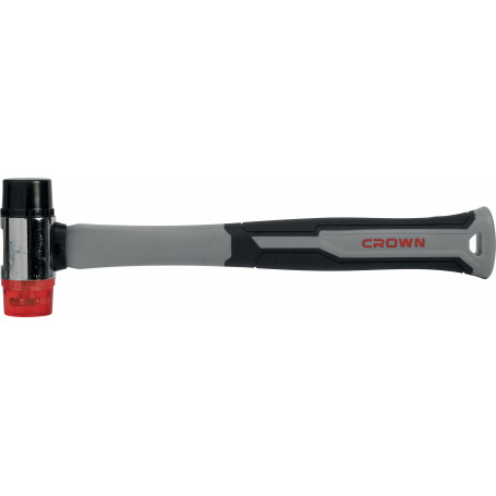CROWN MAZZUOLA CON TESTA IN GOMMA E NYLON 30 MM CPHHF-FHA30